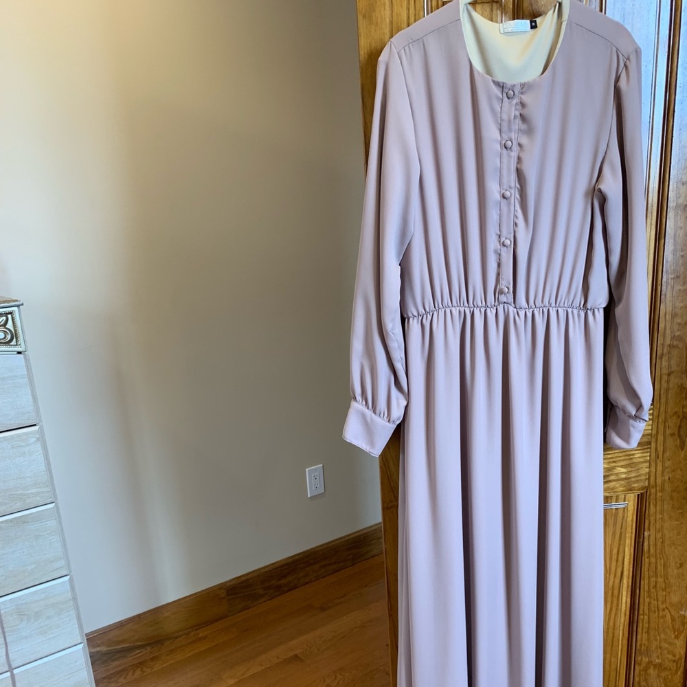 Maxi Blush dress